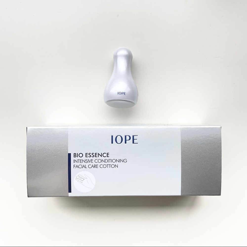 IOPE Ice Calming Cooler & Facial Cotton Bundle